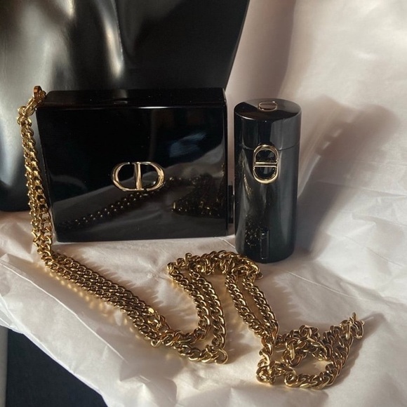 DIOR NWOT Rouge Minaudière Clutch/Lipstick Set - Picture 2 of 4